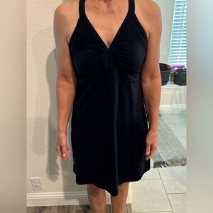 Athleta black swim dress or workout dress